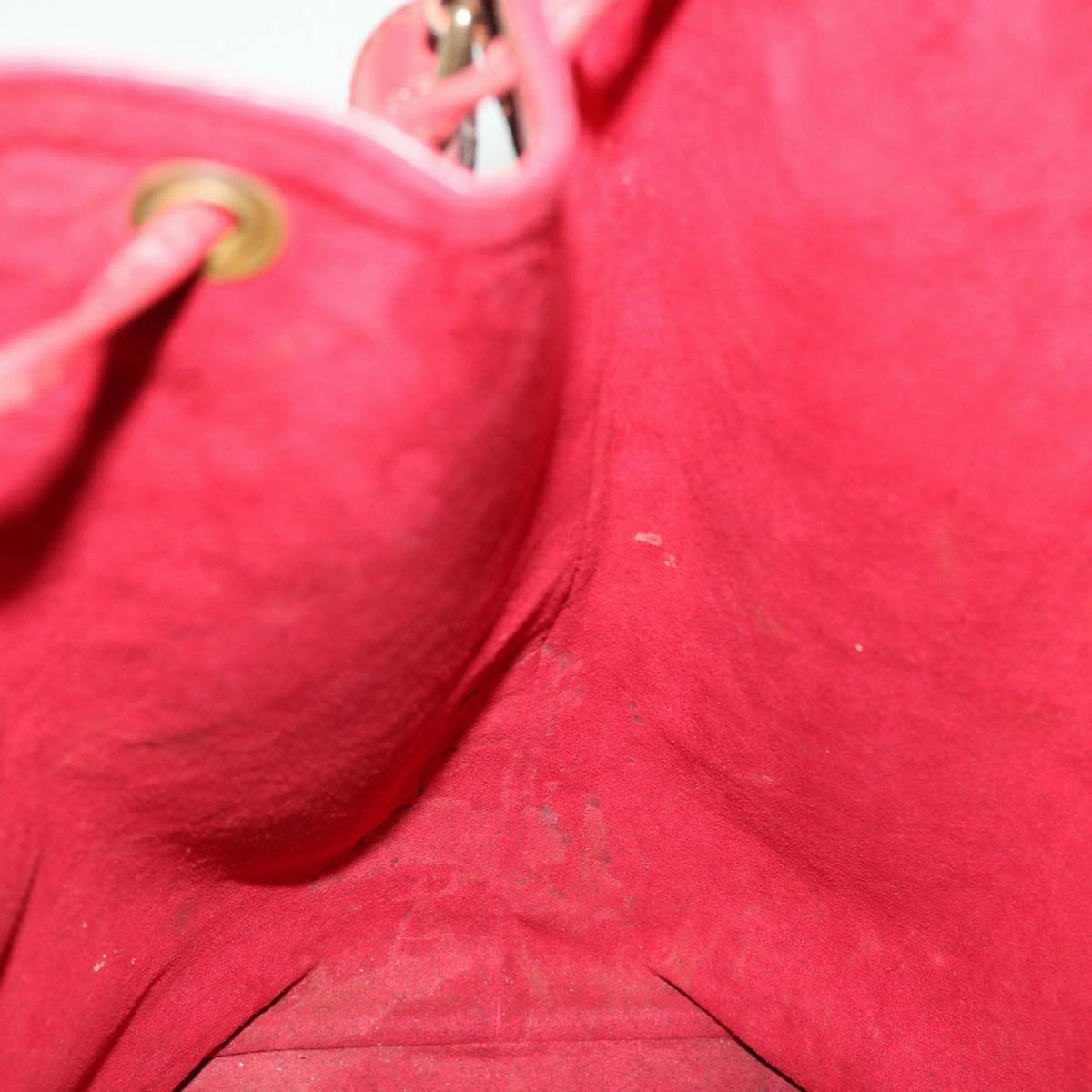 LOUIS VUITTON Epi Noe Shoulder Bag Red M44007 LV uy093