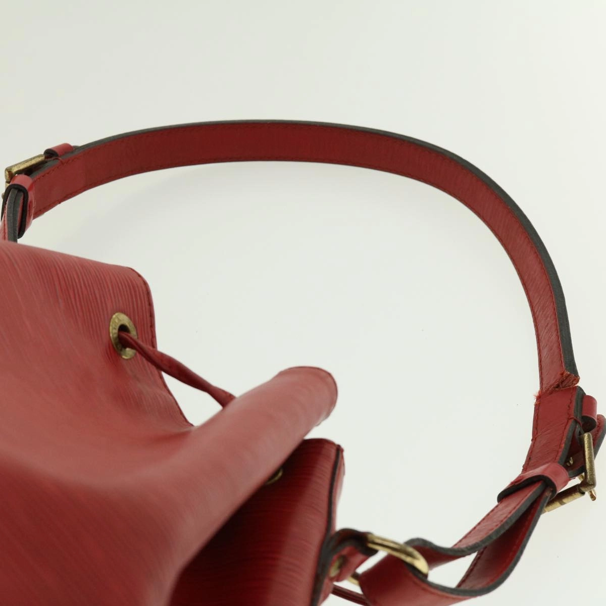 LOUIS VUITTON Epi Noe Shoulder Bag Red M44007 LV uy093