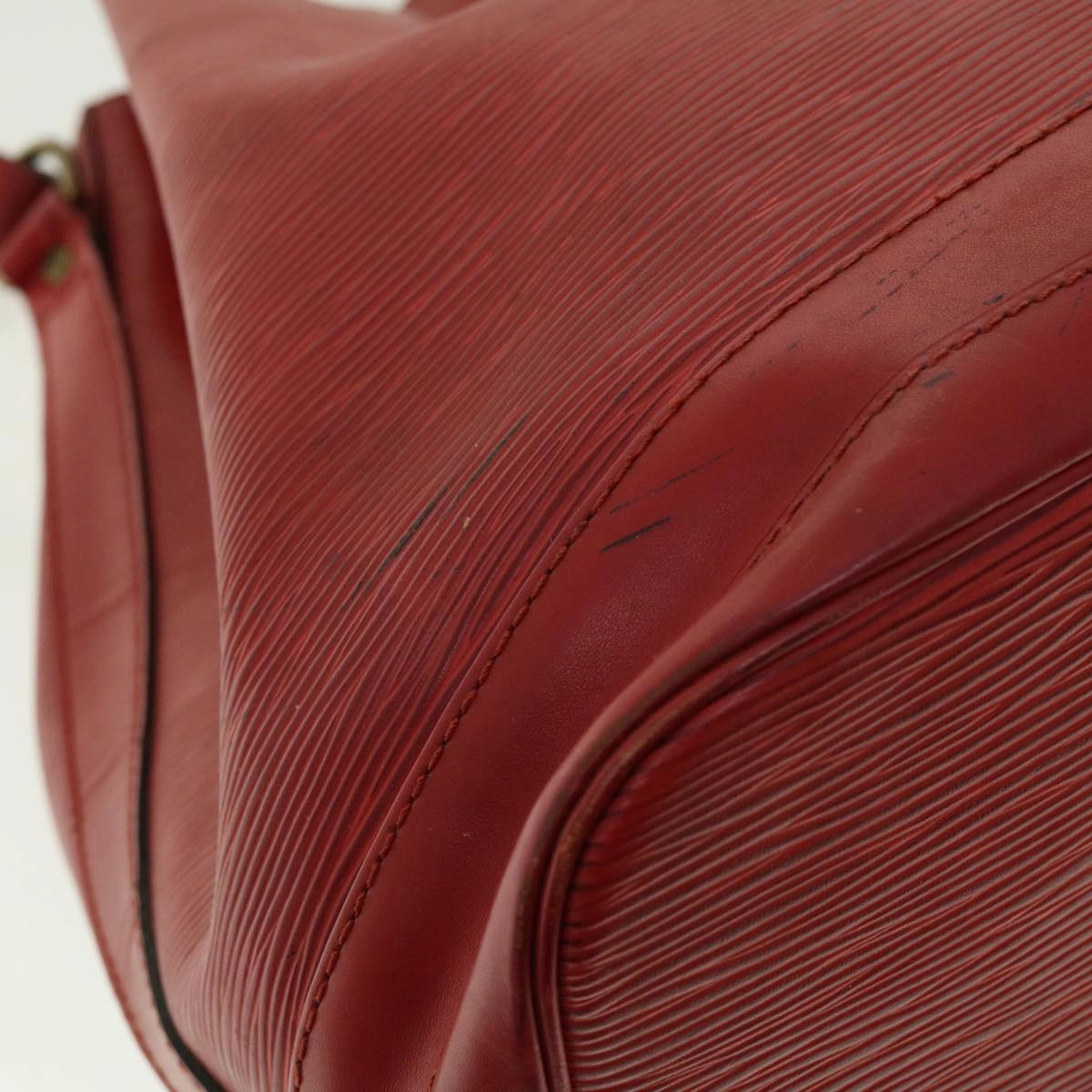 LOUIS VUITTON Epi Noe Shoulder Bag Red M44007 LV uy093