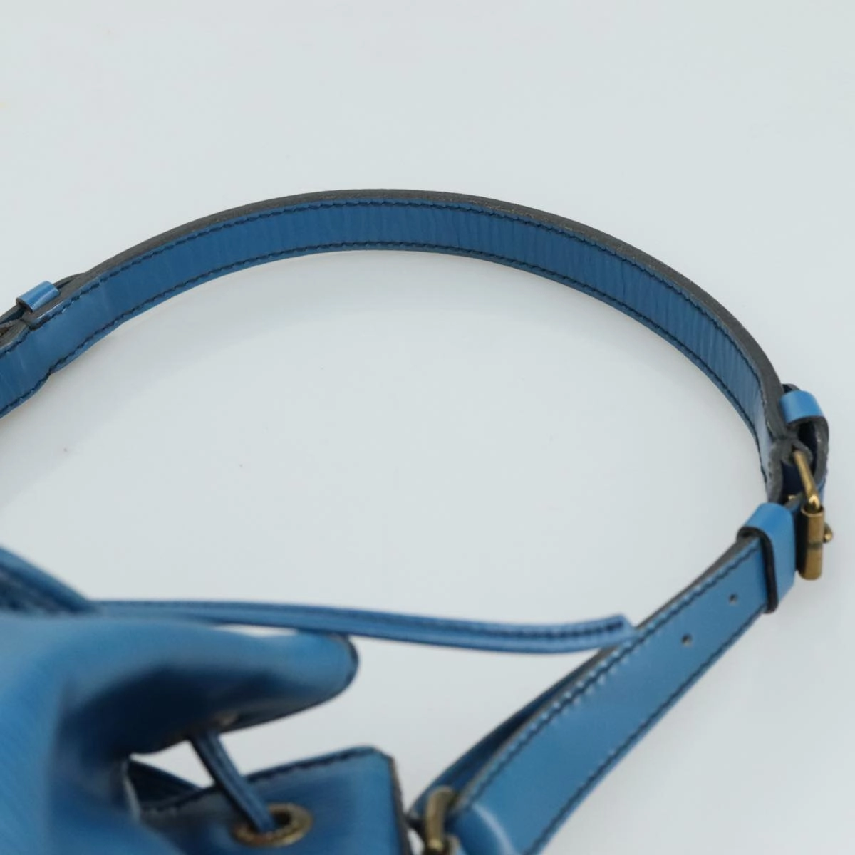 LOUIS VUITTON Epi Noe Shoulder Bag Toledo Blue M44005 LV hk1931