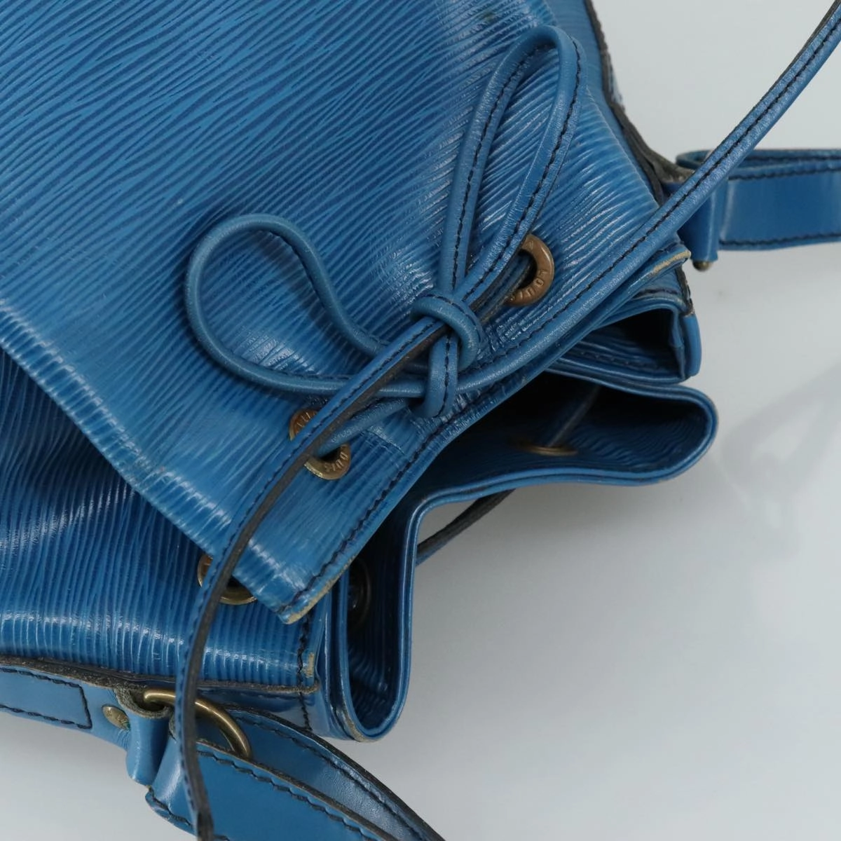 LOUIS VUITTON Epi Noe Shoulder Bag Toledo Blue M44005 LV hk1931