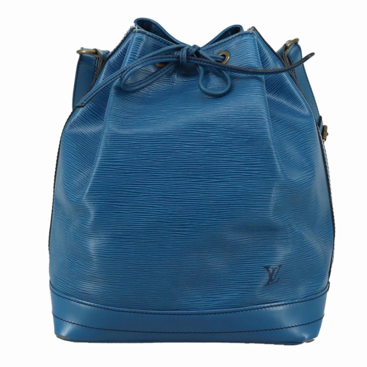 LOUIS VUITTON Epi Noe Shoulder Bag Toledo Blue M44005 LV hk1931