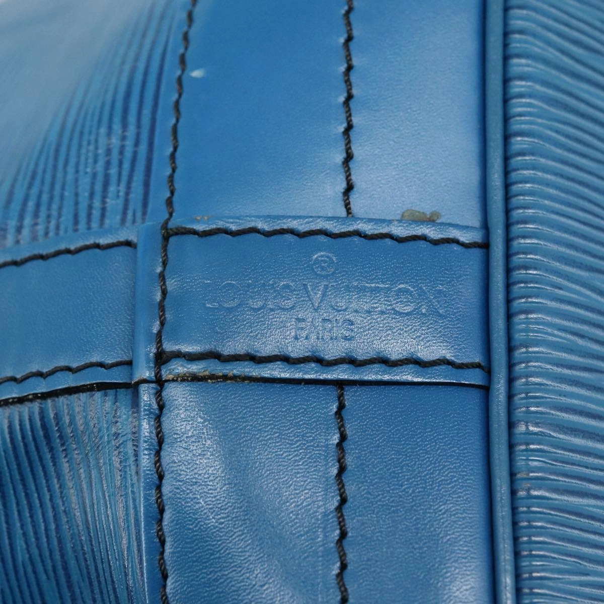 LOUIS VUITTON Epi Noe Shoulder Bag Toledo Blue M44005 LV hk1931