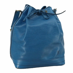 LOUIS VUITTON Epi Noe Shoulder Bag Toledo Blue M44005 LV hk1931