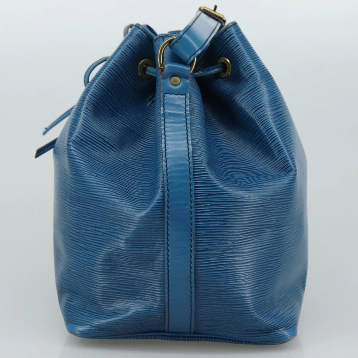 LOUIS VUITTON Epi Petit Noe Shoulder Bag Blue M44105 LV 105446