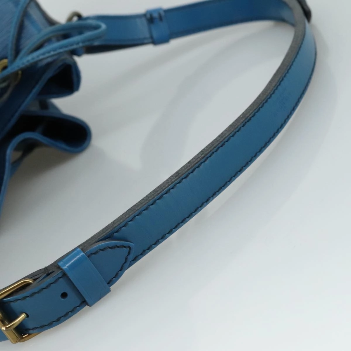 LOUIS VUITTON Epi Petit Noe Shoulder Bag Blue M44105 LV 105446