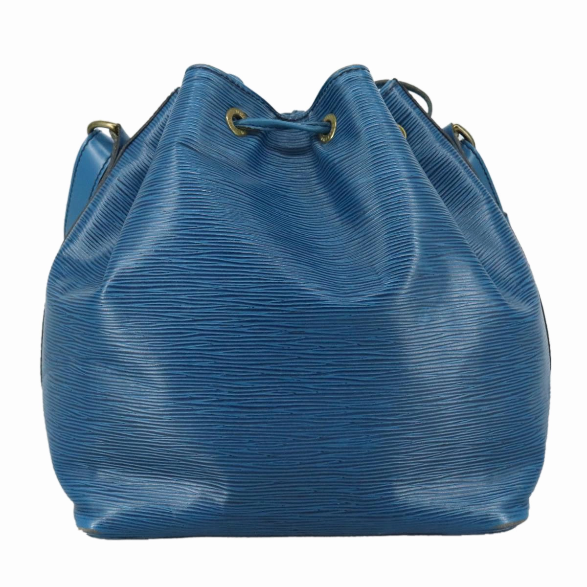LOUIS VUITTON Epi Petit Noe Shoulder Bag Blue M44105 LV 105446