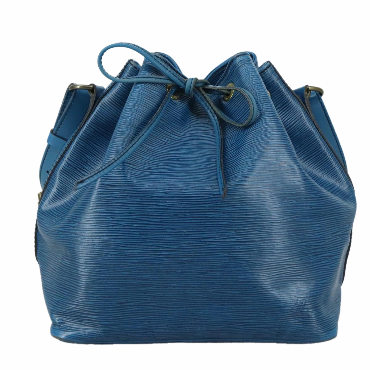 LOUIS VUITTON Epi Petit Noe Shoulder Bag Blue M44105 LV 105446