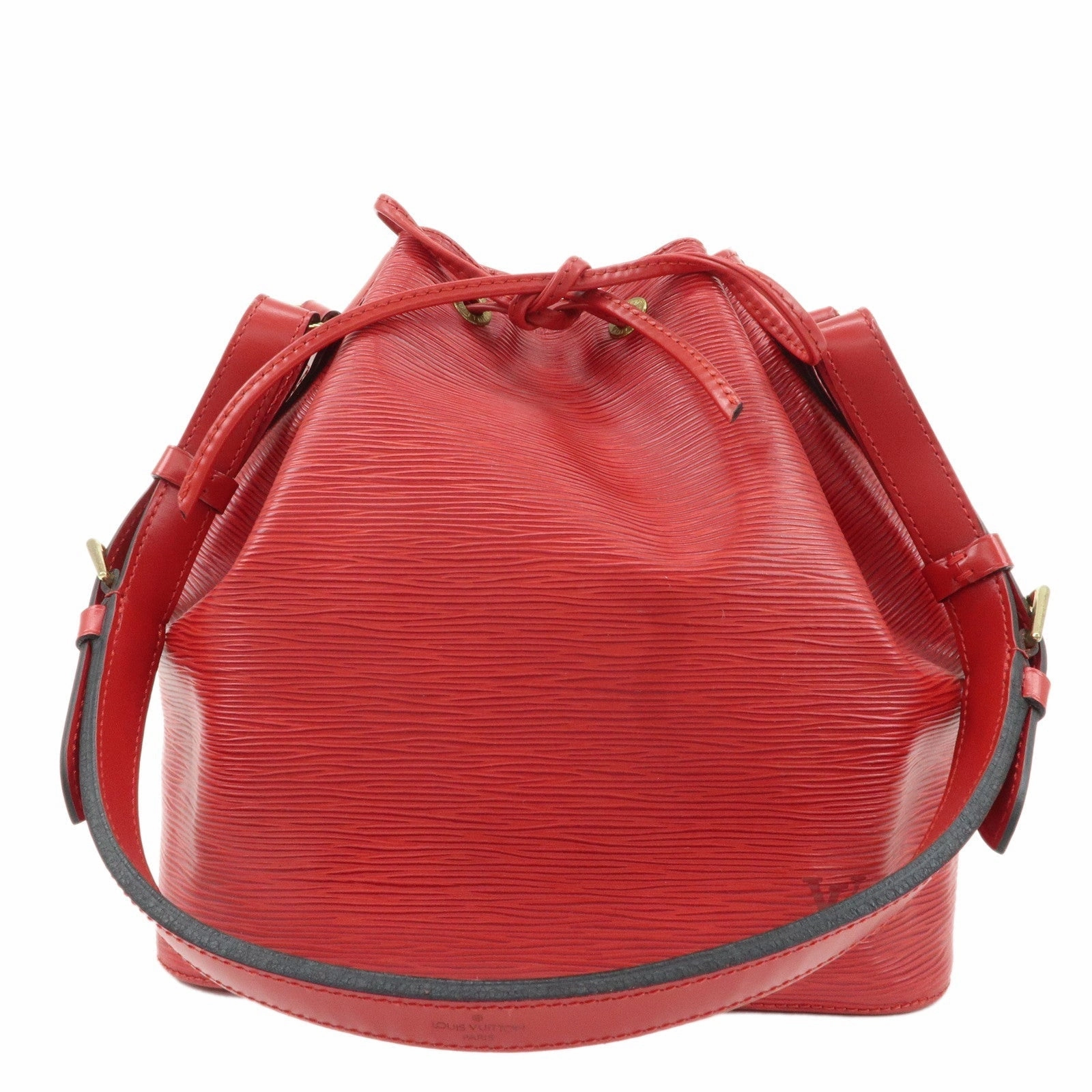 Louis Vuitton Epi Petit Noe Shoulder Bag Castilian Red M44107