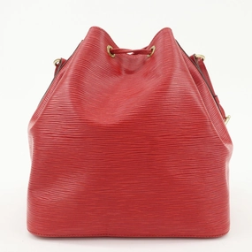 Louis Vuitton Epi Petit Noe Shoulder Bag Castilian Red M44107