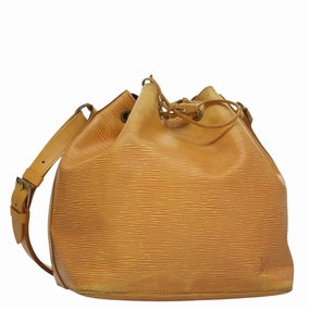 LOUIS VUITTON Epi Petit Noe Shoulder Bag Yellow M44102 LV 107472