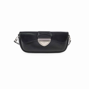 Louis Vuitton Epi Shoulder Bag Black