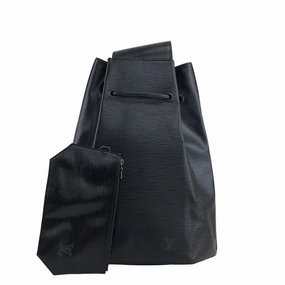 LOUIS VUITTON Epi Shoulder bag Black Vintage 5b2ibz