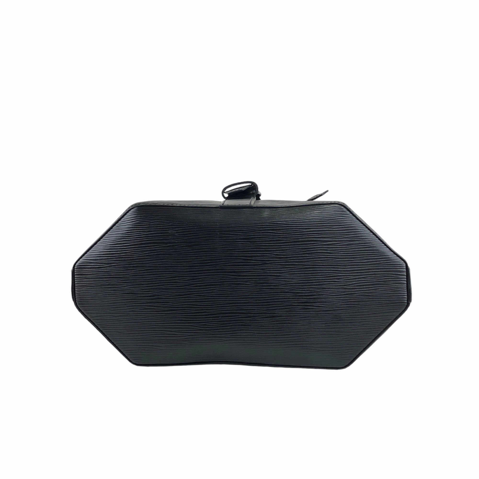 LOUIS VUITTON Epi Shoulder bag Black Vintage 5b2ibz