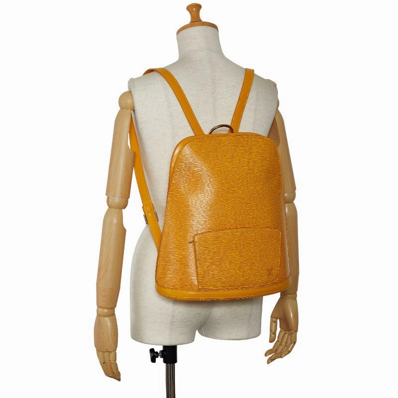 Louis Vuitton Epi Tassil Yellow Backpack Rucksack M52292