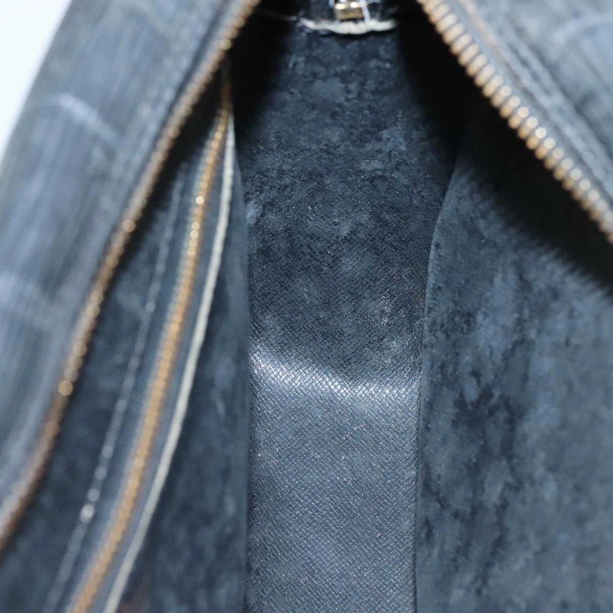 LOUIS VUITTON Epi Trocadero 27 Shoulder Bag Black M52312 LV 107062