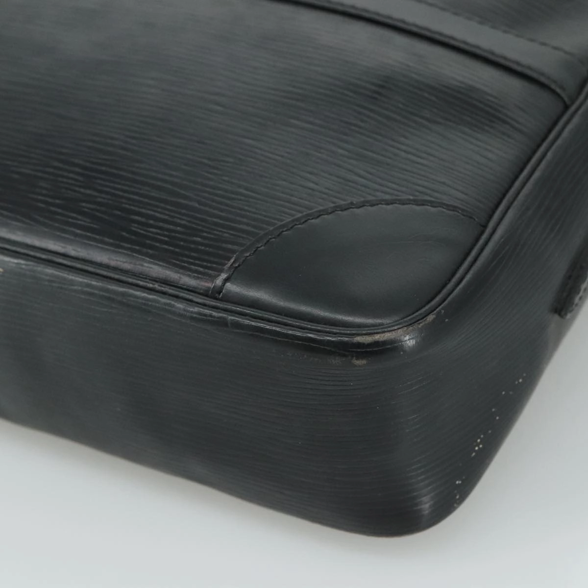 LOUIS VUITTON Epi Trocadero 27 Shoulder Bag Black M52312 LV 107062