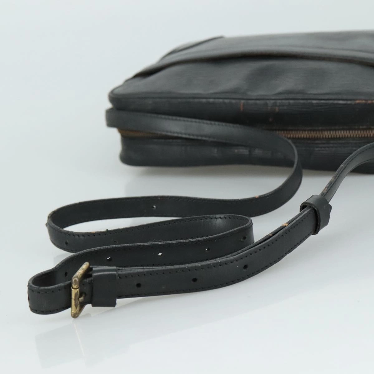 LOUIS VUITTON Epi Trocadero 27 Shoulder Bag Black M52312 LV 107062