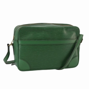 LOUIS VUITTON Epi Trocadero 27 Shoulder Bag Green M52314 LV ep6941