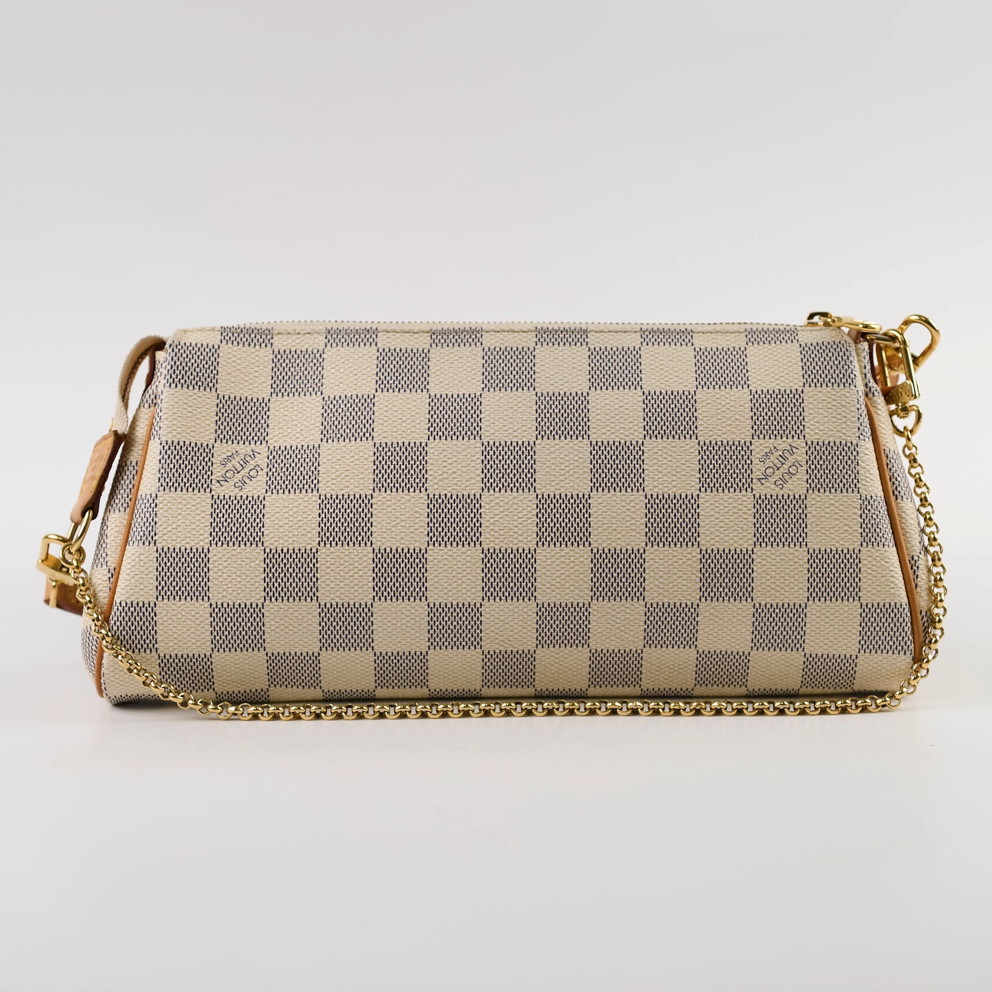Louis Vuitton Eva Clutch Damier Azur