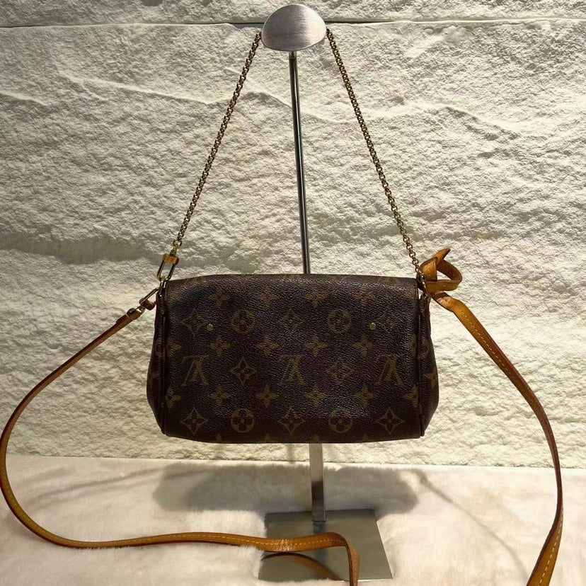 Louis Vuitton Favorite Monogram Brown Shoulder Bag