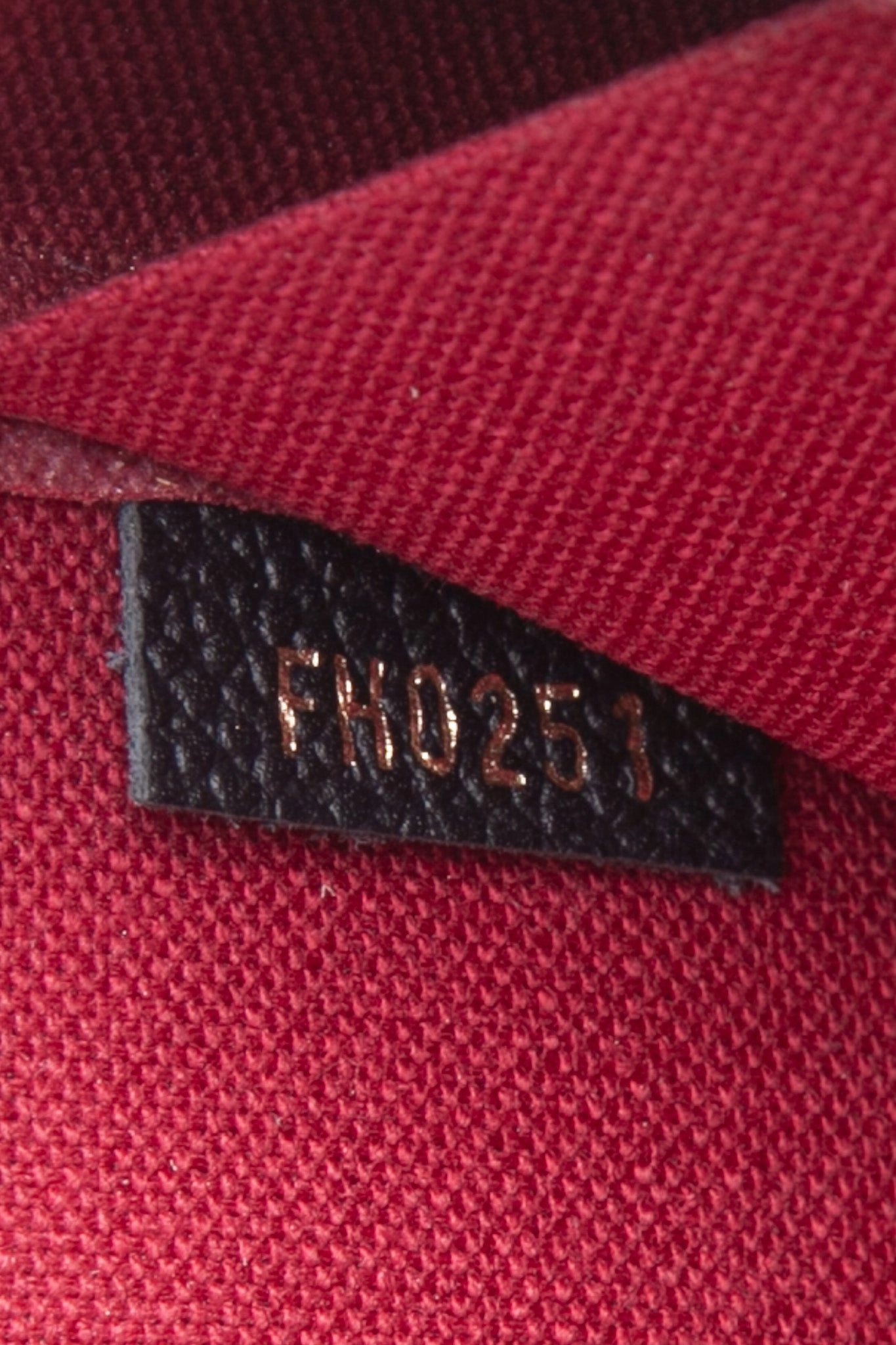 LOUIS VUITTON Flicie Bicolor Pochette Monogram Empreinte Leather Crossbody