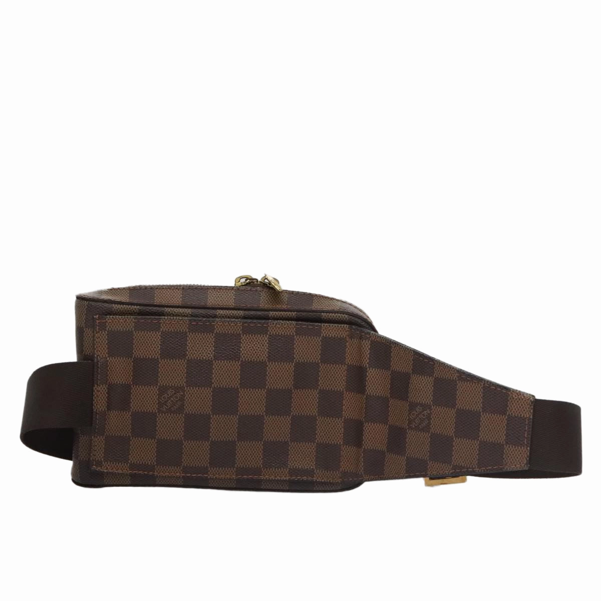 Louis Vuitton Geronimos Brown Canvas Shoulder Bag
