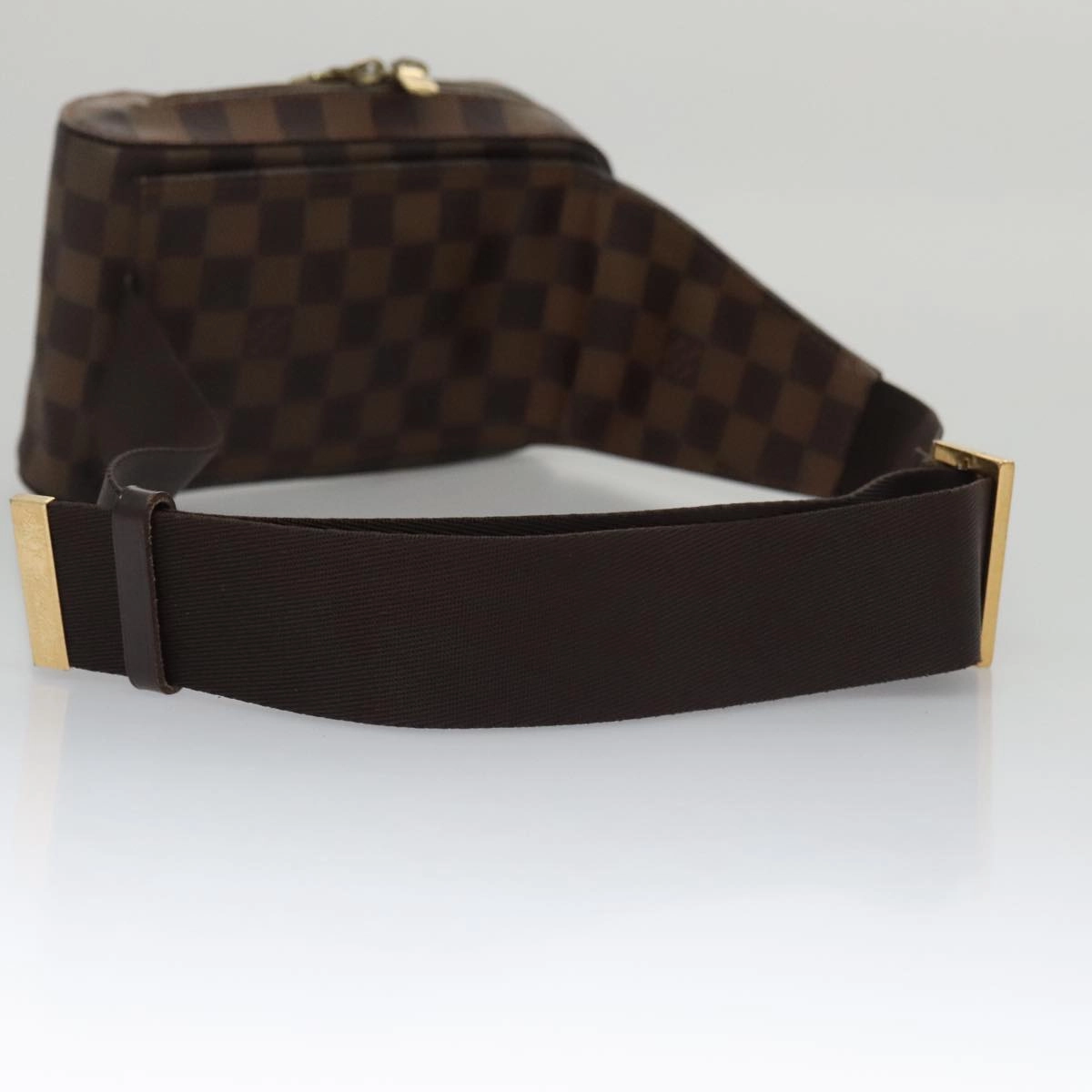 Louis Vuitton Geronimos Brown Canvas Shoulder Bag