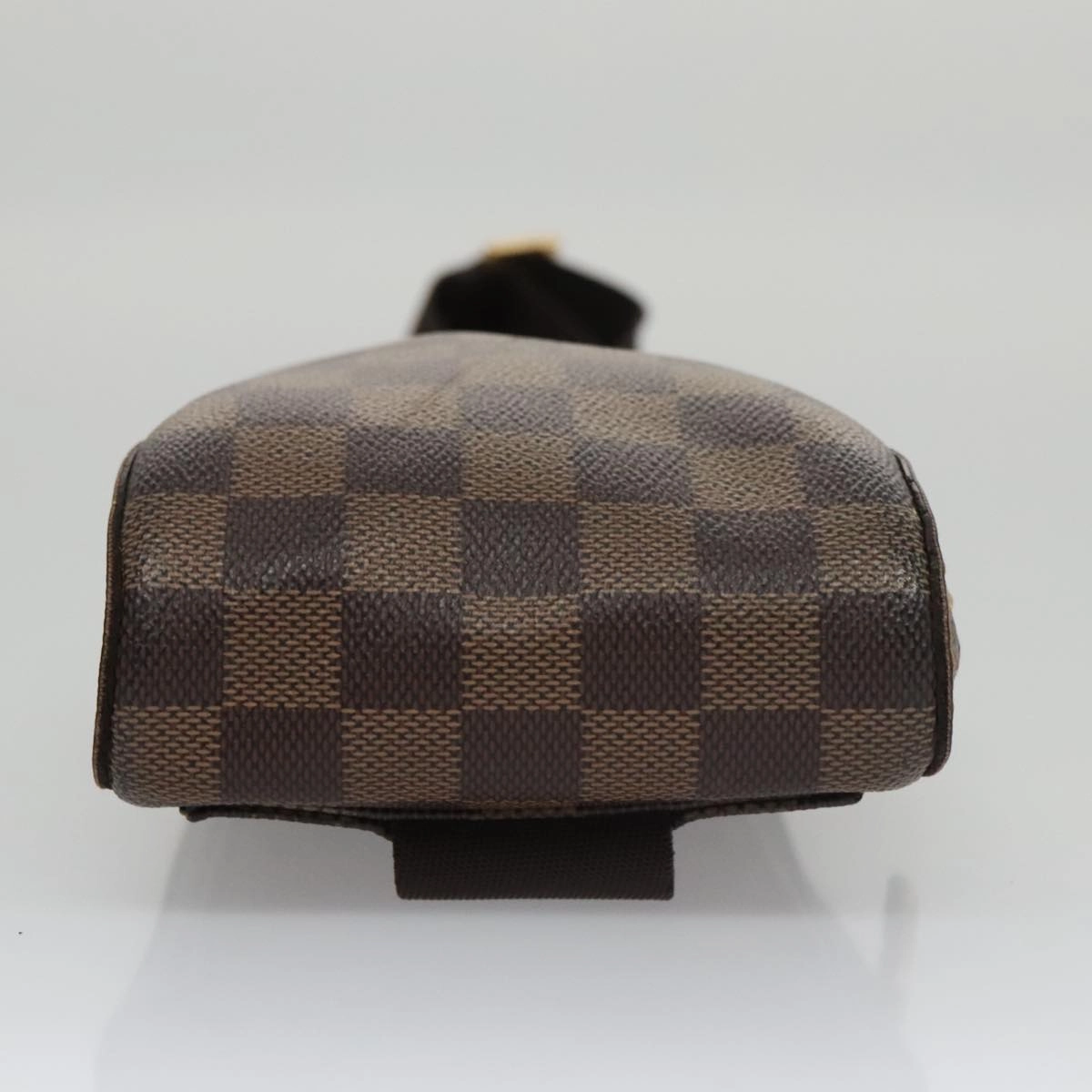 Louis Vuitton Geronimos Brown Canvas Shoulder Bag