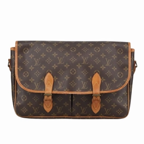 Louis Vuitton Gibecire Brown Canvas Shoulder Bag