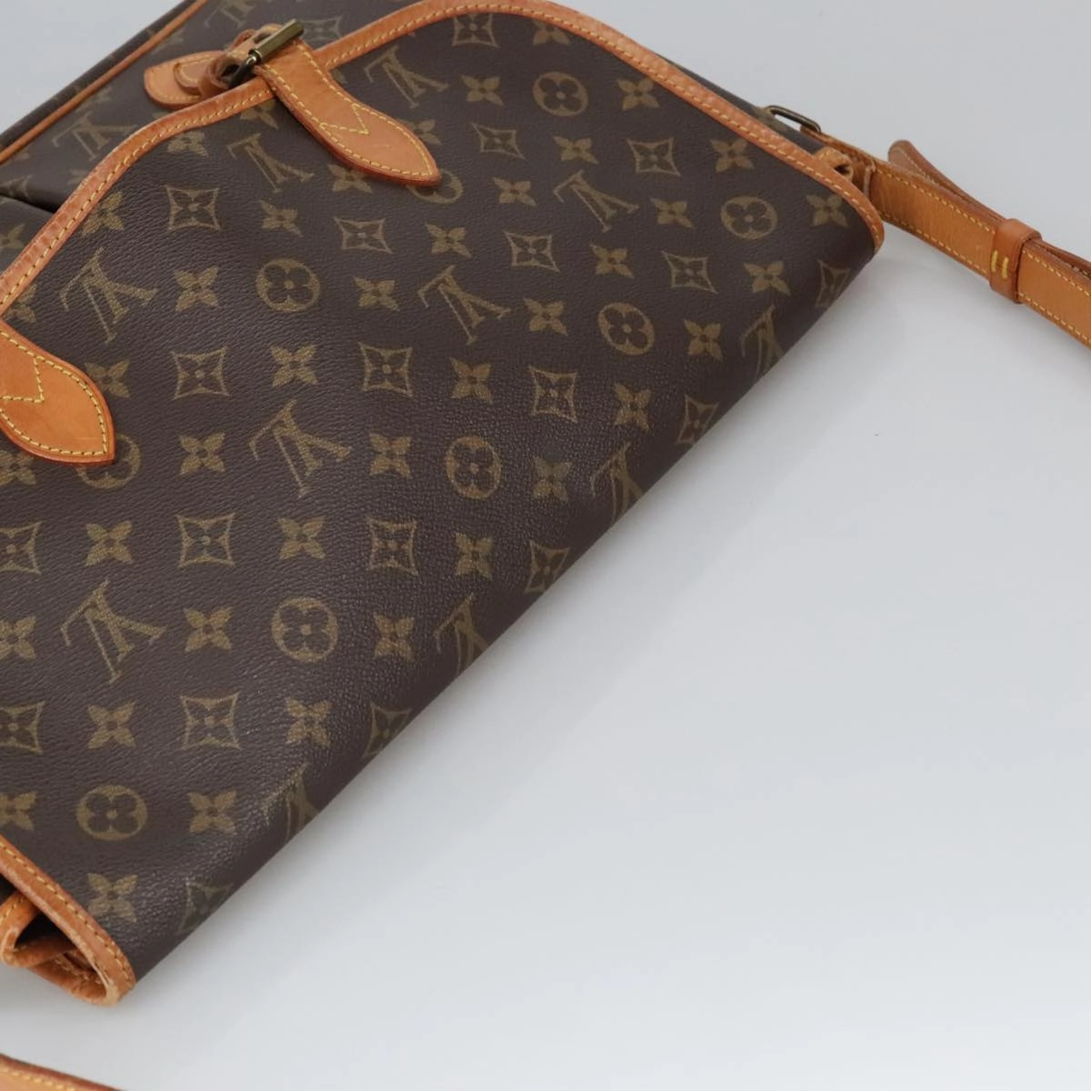 Louis Vuitton Gibecire Brown Canvas Shoulder Bag