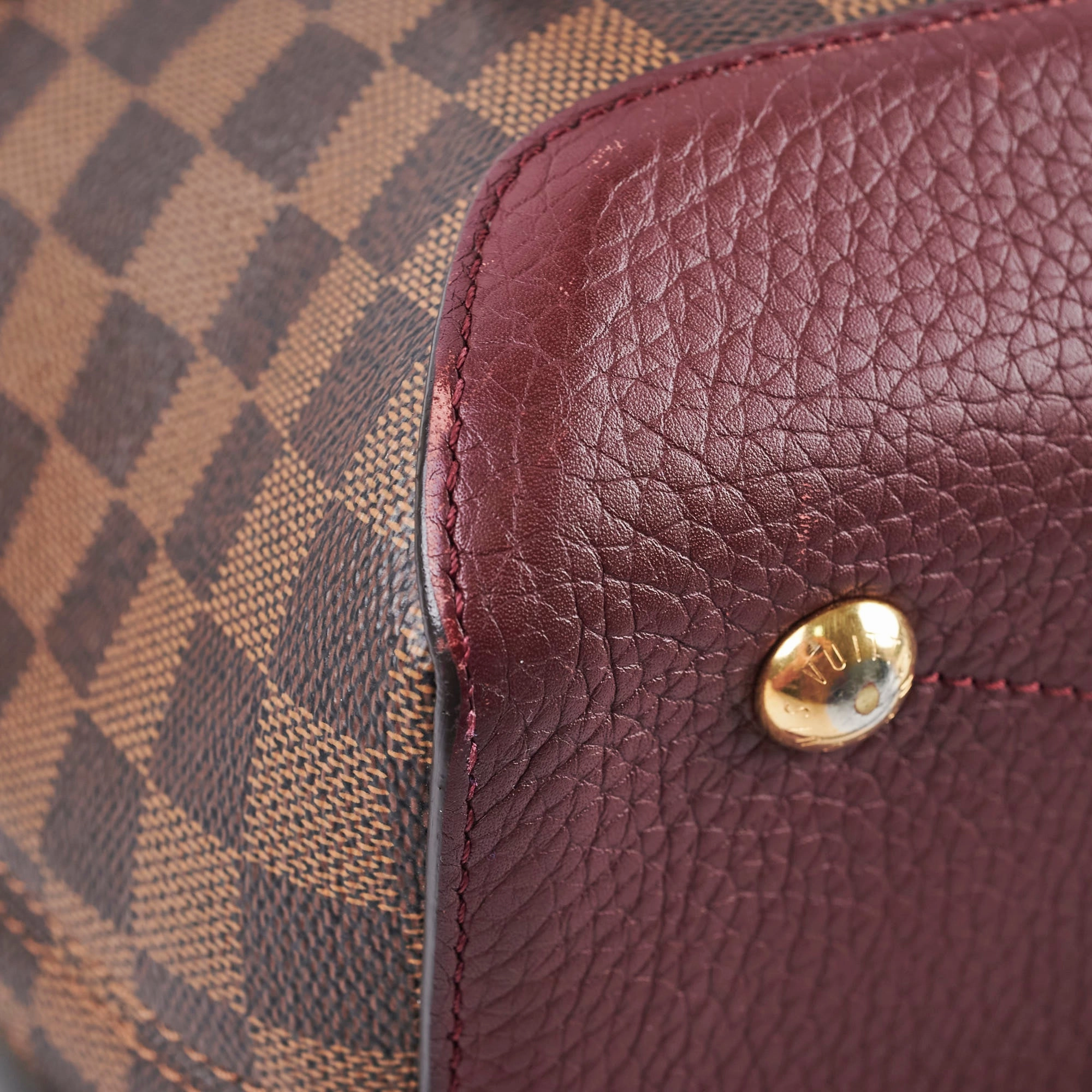 Louis Vuitton Hyde Park Damier Ebene Fuschia
