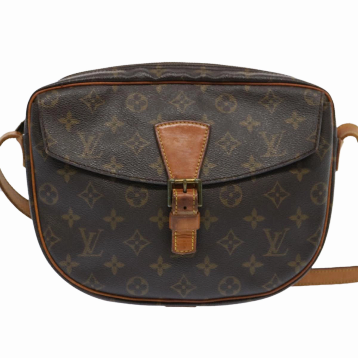 Louis Vuitton Jeune Fille Brown Canvas Shoulder Bag
