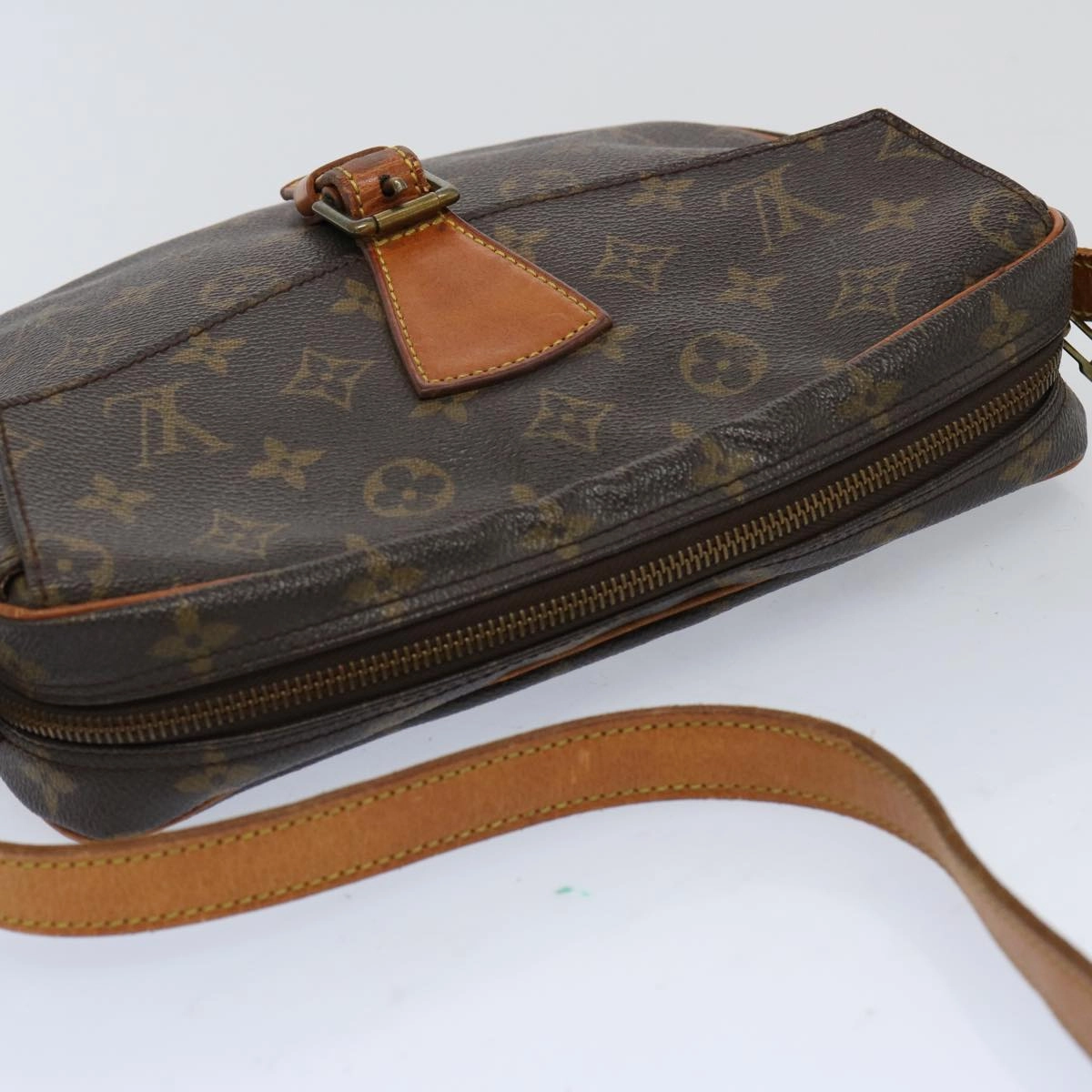 Louis Vuitton Jeune Fille Brown Canvas Shoulder Bag