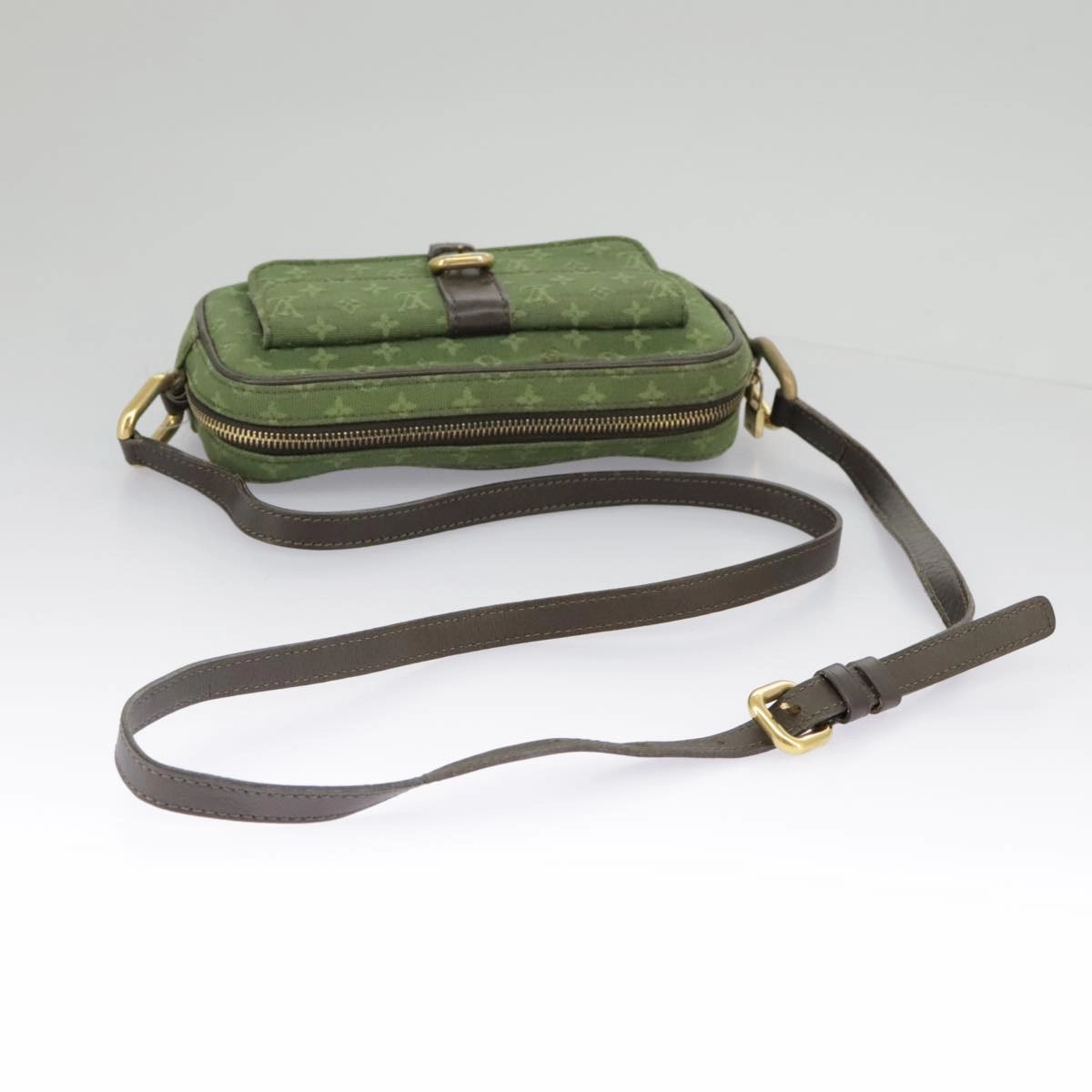 Louis Vuitton Juliette Khaki Canvas Shoulder Bag