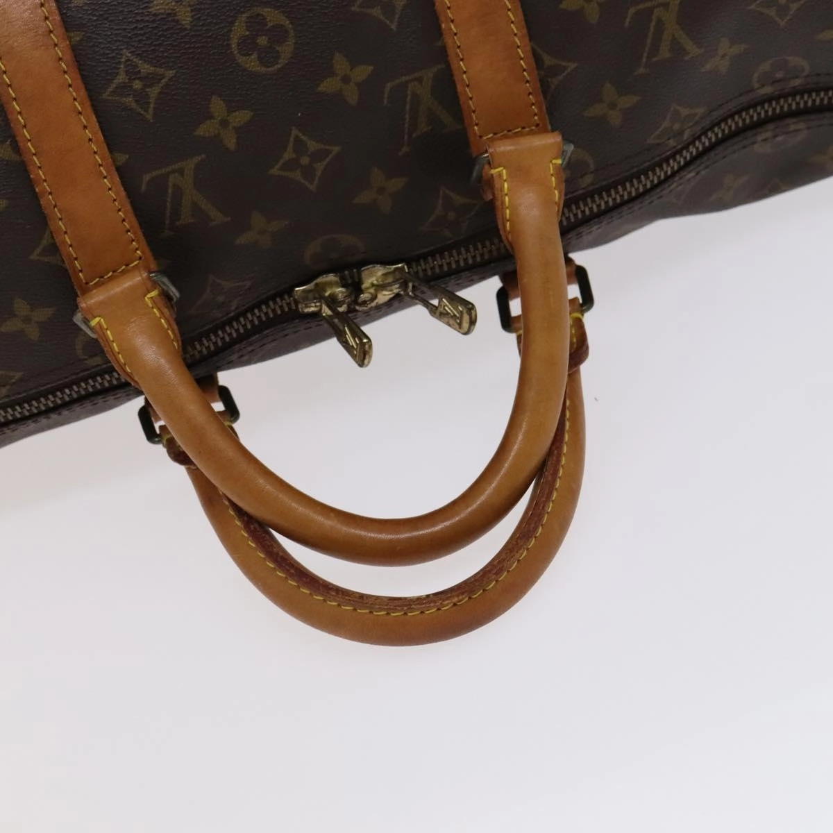 Louis Vuitton Keepall 50 Canvas Travel Bag (Pre-Owned)