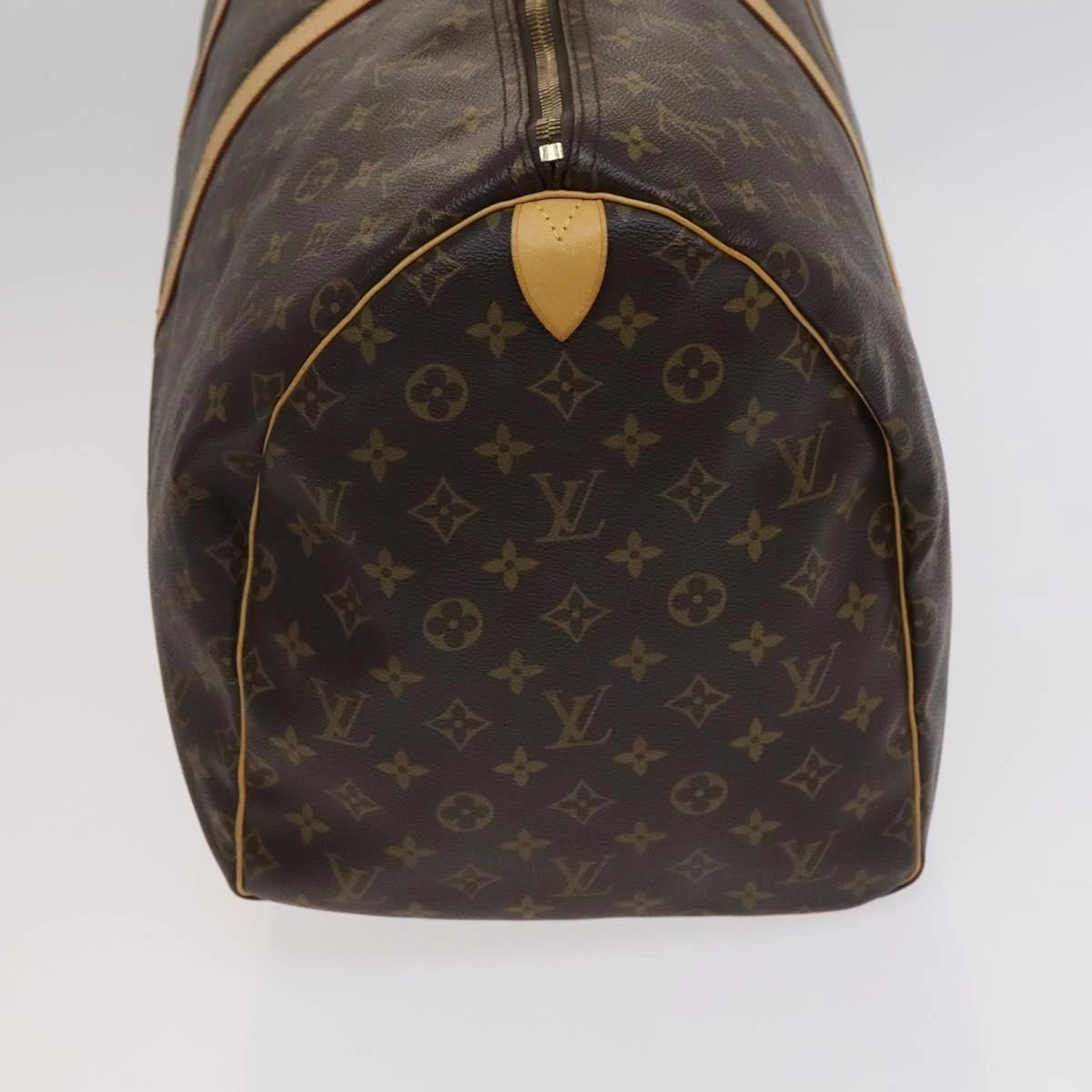 Louis Vuitton Keepall 55 Canvas Travel Bag (Pre-Owned)