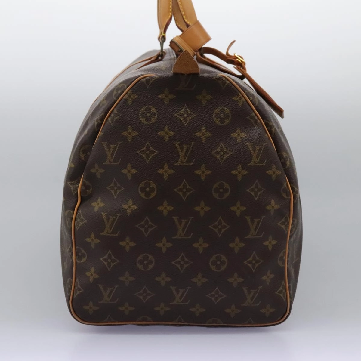 Louis Vuitton Keepall 55 Canvas Travel Bag (Pre-Owned)