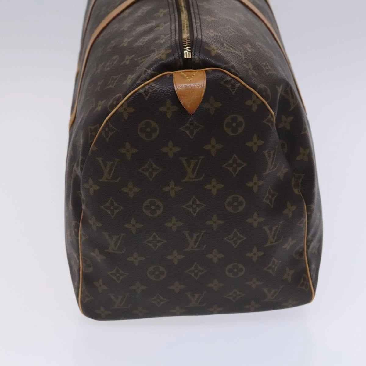 Louis Vuitton Keepall 55 Canvas Travel Bag (Pre-Owned)