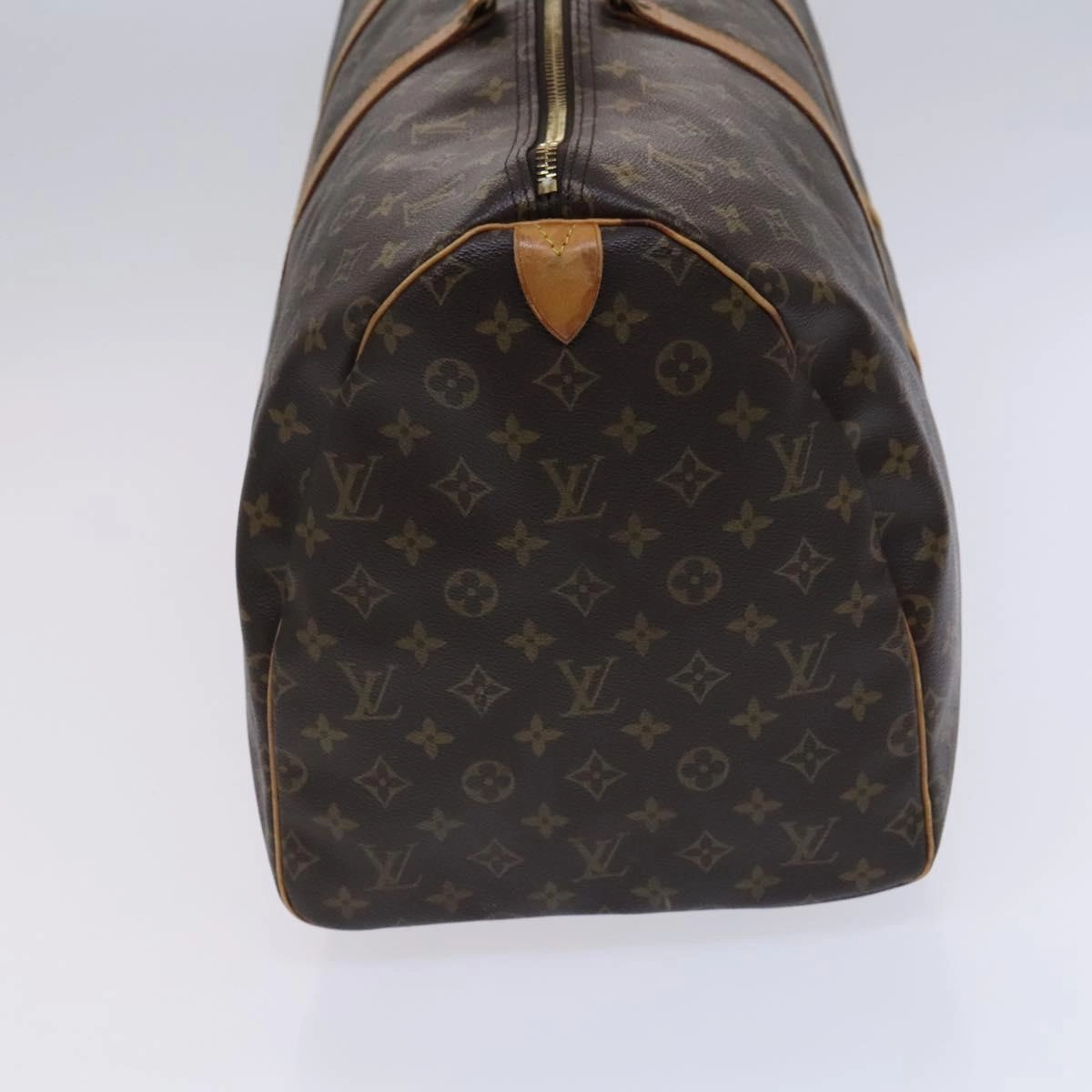 Louis Vuitton Keepall 55 Canvas Travel Bag (Pre-Owned)