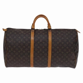 Louis Vuitton Keepall 60 Canvas Travel Bag (Pre-Owned)
