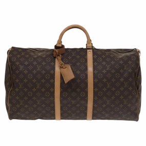 Louis Vuitton Keepall 60 Canvas Travel Bag (Pre-Owned)