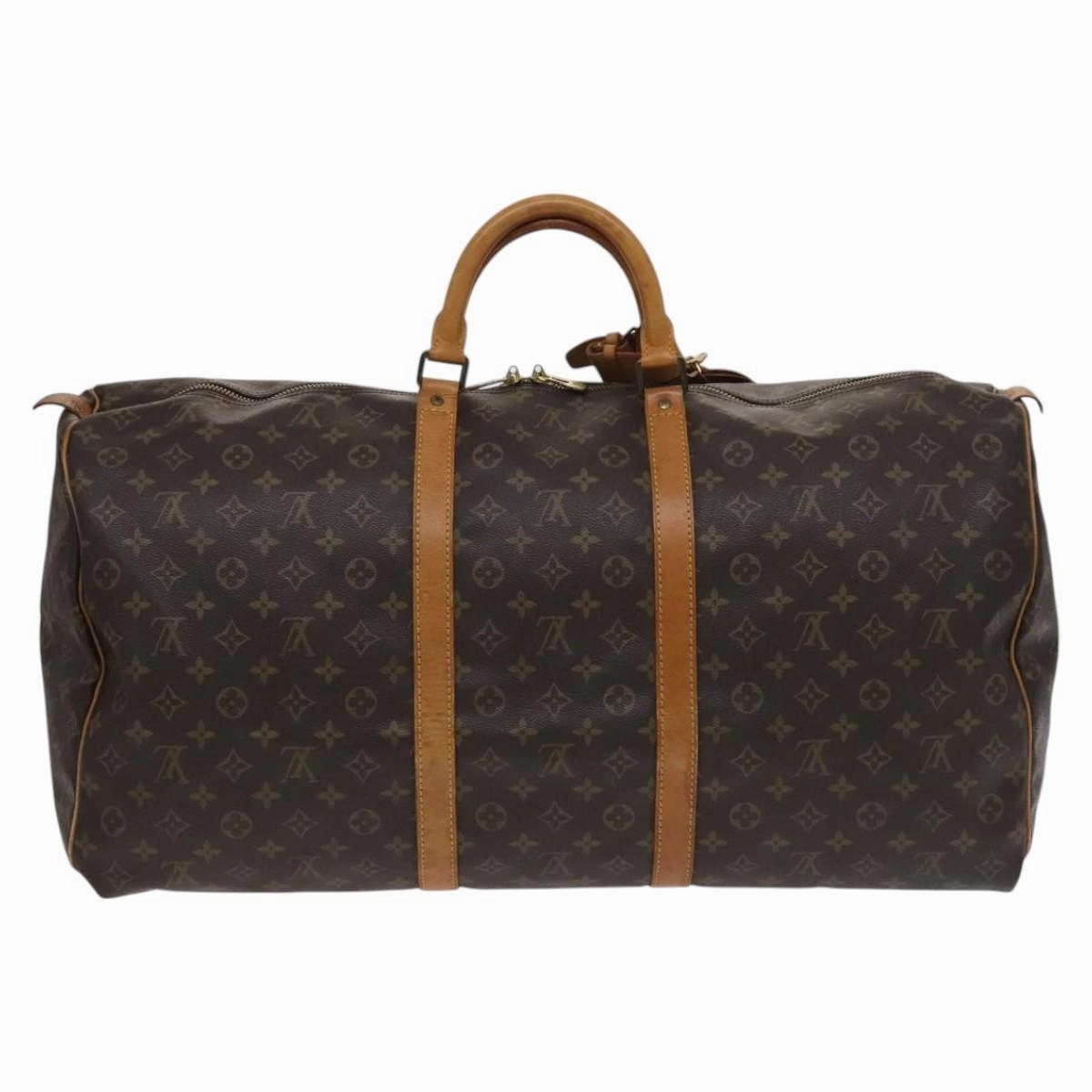 Louis Vuitton Keepall 60 Canvas Travel Bag (Pre-Owned)