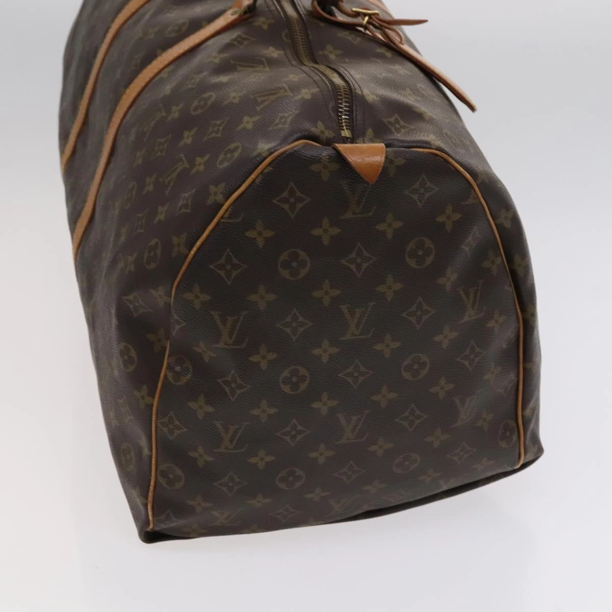 Louis Vuitton Keepall 60 Canvas Travel Bag (Pre-Owned)