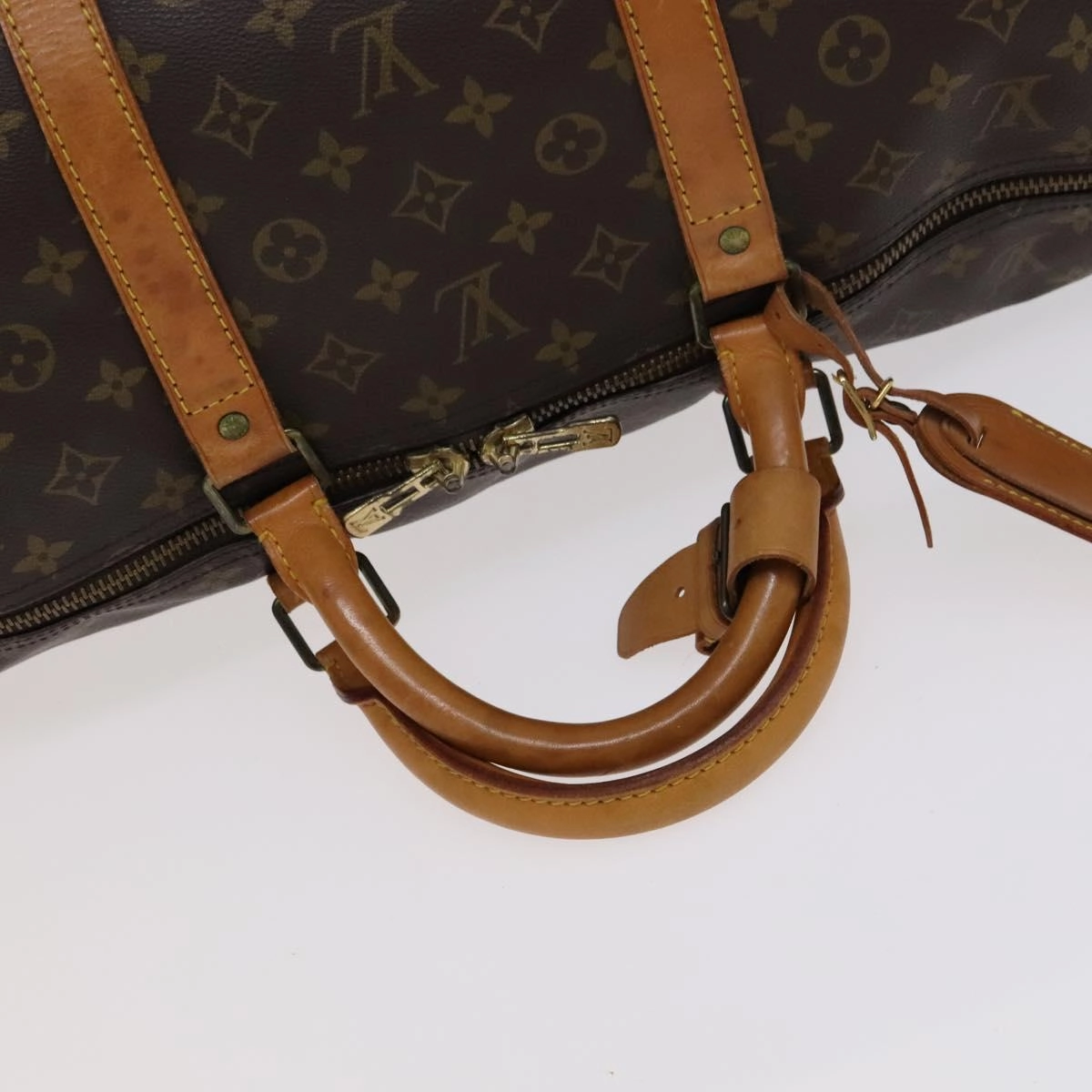 Louis Vuitton Keepall 60 Canvas Travel Bag (Pre-Owned)