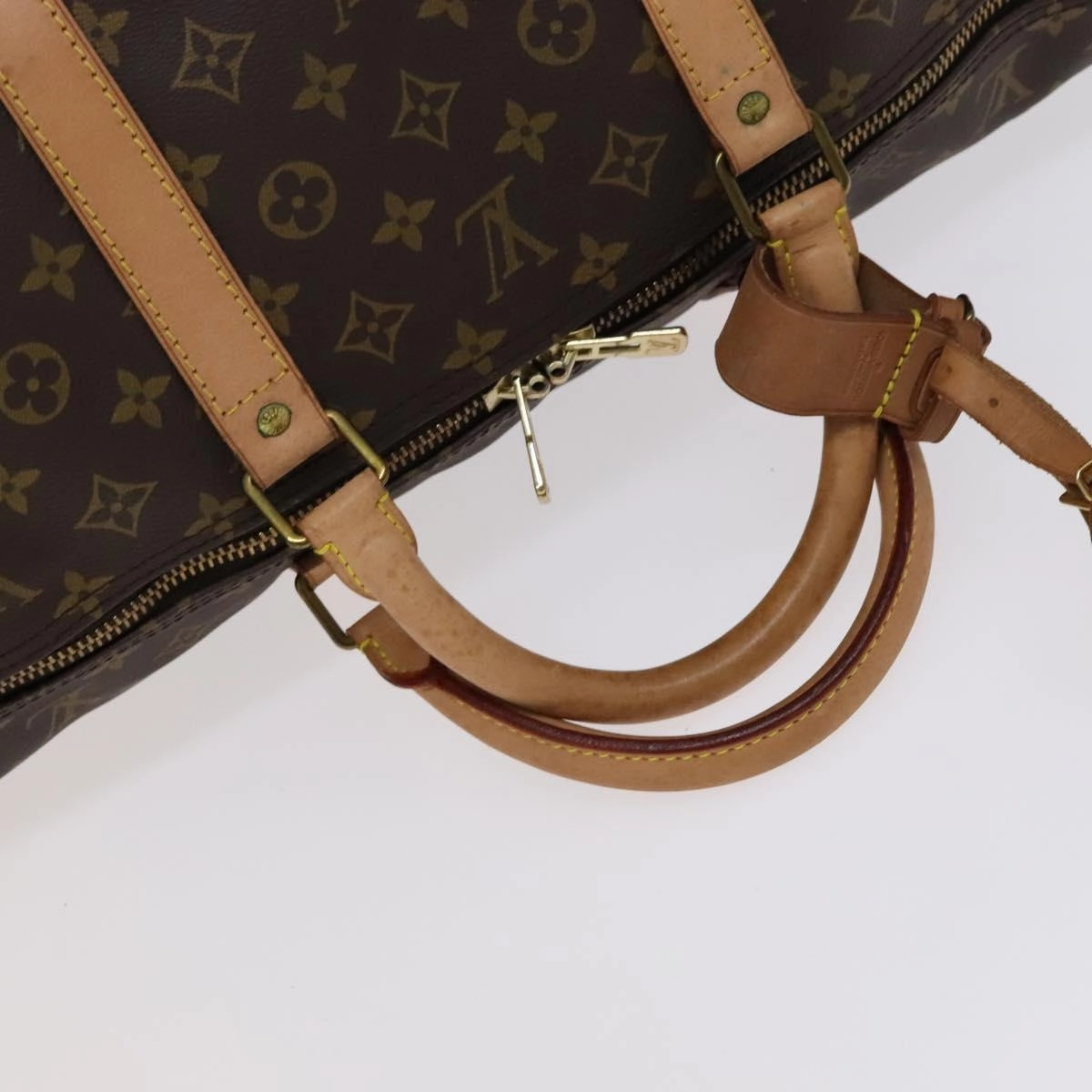 Louis Vuitton Keepall 60 Canvas Travel Bag (Pre-Owned)