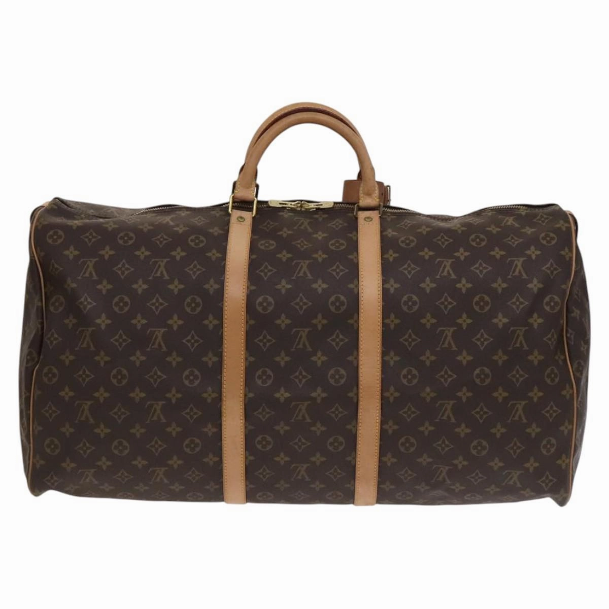 Louis Vuitton Keepall 60 Canvas Travel Bag (Pre-Owned)