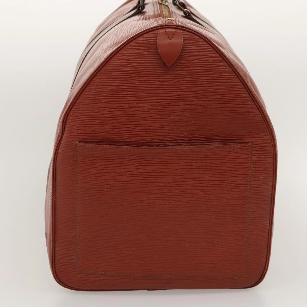 Louis Vuitton Keepall 60 Leather Travel Bag (Pre-Owned)