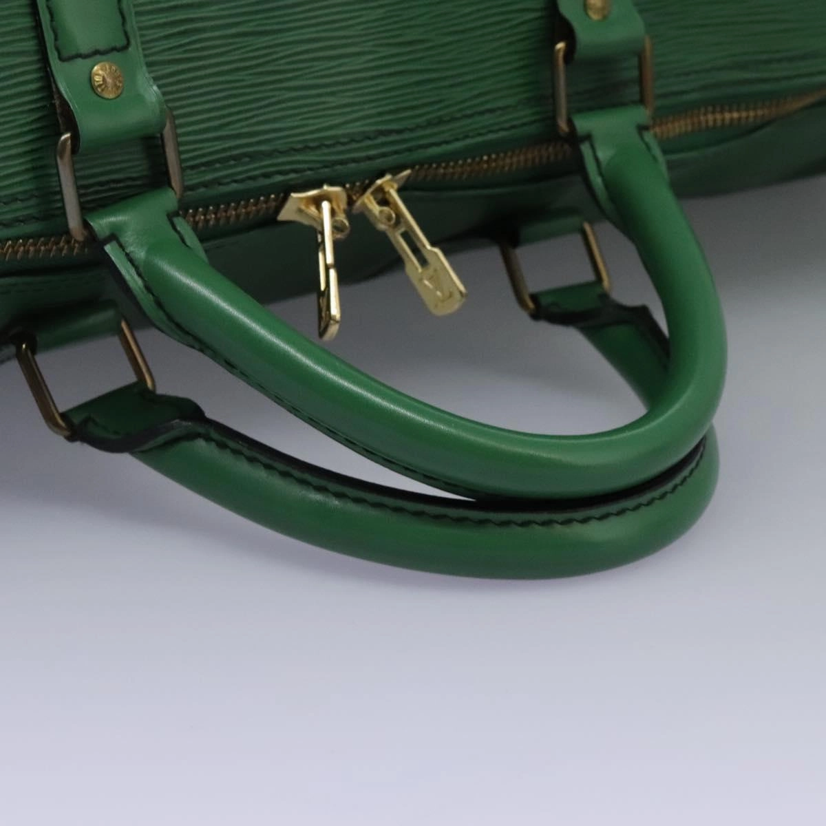 Louis Vuitton Keepall 60 Leather Travel Bag (Pre-Owned)