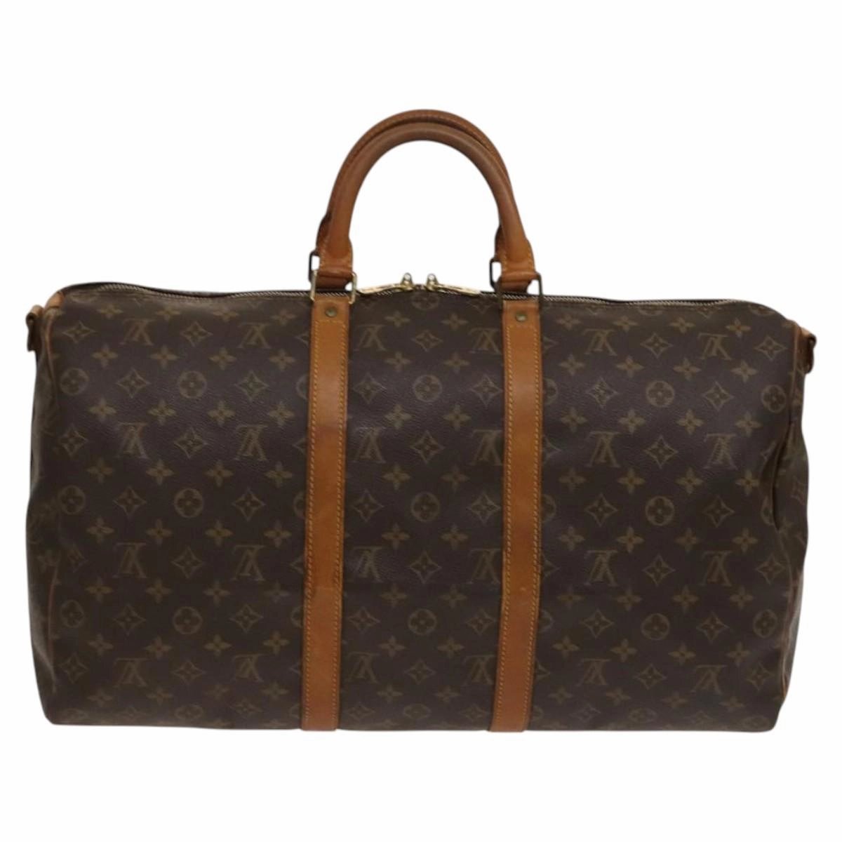 Louis Vuitton Keepall Bandouliere 50 Canvas Travel Bag (Pre-Owned)